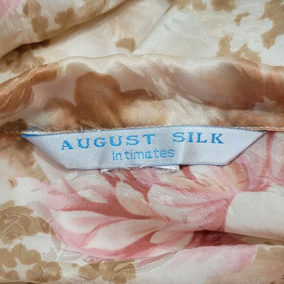 August Silk Intimates 100% Silk Pajama Set L - Picture 10 of 11